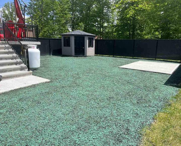 ensemencement pour espace commercial Saint-Isidore-De-Laprairie