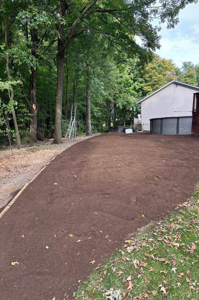 Espace résidentiel pour hydro-ensemencement Saint-Isidore-De-Laprairie